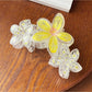 Beau - Candy Color Flower Hair Claw Clip