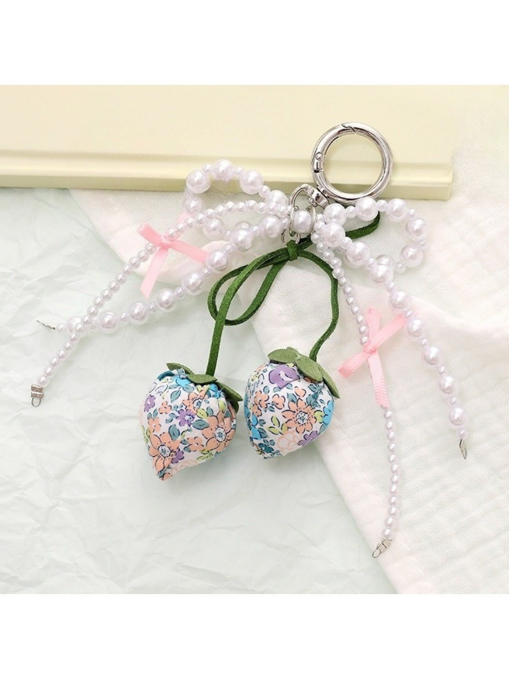Keypus - Cute Strawberry Shaped Keychain
