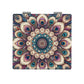 Mirroray - Floral Print Foldable PU Glass Mirror