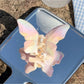 Beau - Gradient Plastic Flower Design Claw Clip