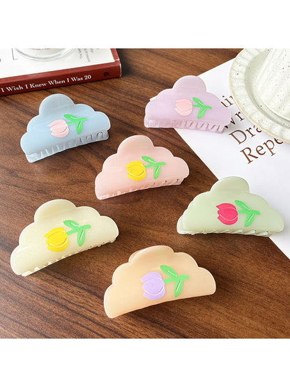 Beau - Modern Minimalist Tulip Hair Claw Clip