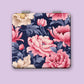 Mirroray - Floral PU Folding Touch-Up Makeup Mirror