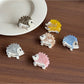 Beau - Cartoon Hedgehog Acetate Side Claw Clip