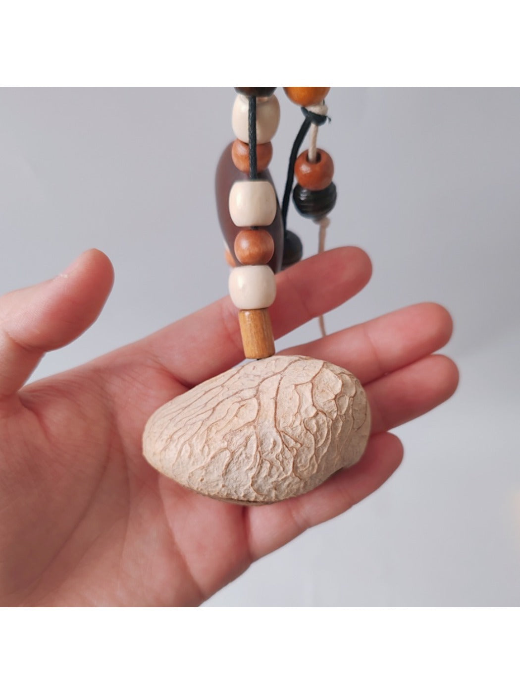 Keypus - Nut Shaped Wind Chime Keychain