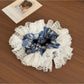 Gifty - Sweet Lace Floral Scrunchie for Ponytail