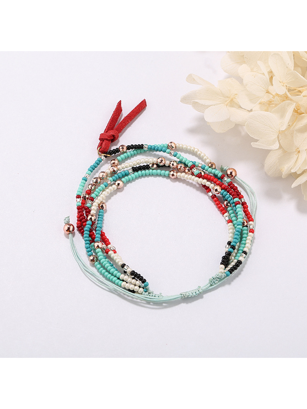 Lovra - Bohemian Beaded Multilayer Beaded Bracelet