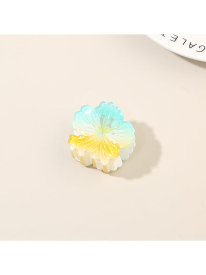 Beau - Ombré Hibiscus Shaped Claw Clip