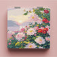 Mirroray - Scenic Floral Compact PU Glass Mirror