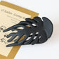 Beau - Simple Plastic Leaf Shape Hair Clip