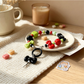 Keypus - Colorful Acrylic Beaded Bag Charm Keychain