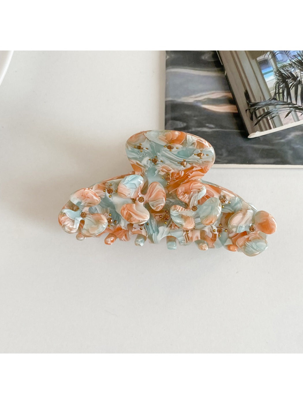 Beau - Elegant Clover Patterned Hair Claw Clip