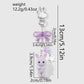Keypus - Cute Bunny Bow Charm Decorative Keychain