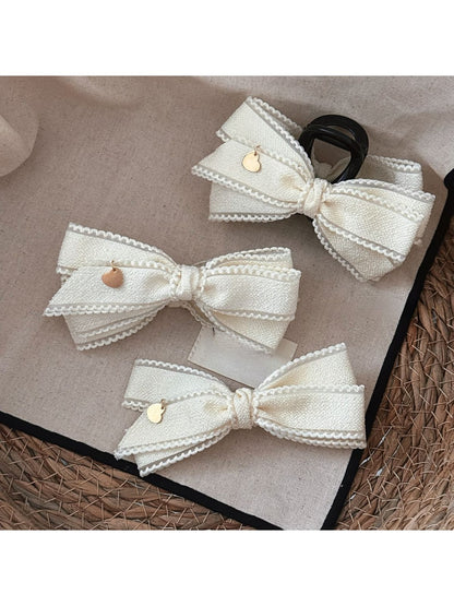 Beau - Sweet Bow Back Hair Styling Hair Clip
