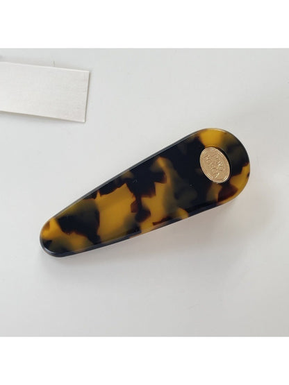 Beau - Water Droplet Type Acetate Hair Clip