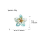 Beau - Iridescent Flower Design Claw Clip