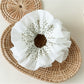 Gifty - Black White Polka Dot Scrunchie
