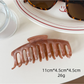Beau - Glossy Marbled Retro Style Claw Clip