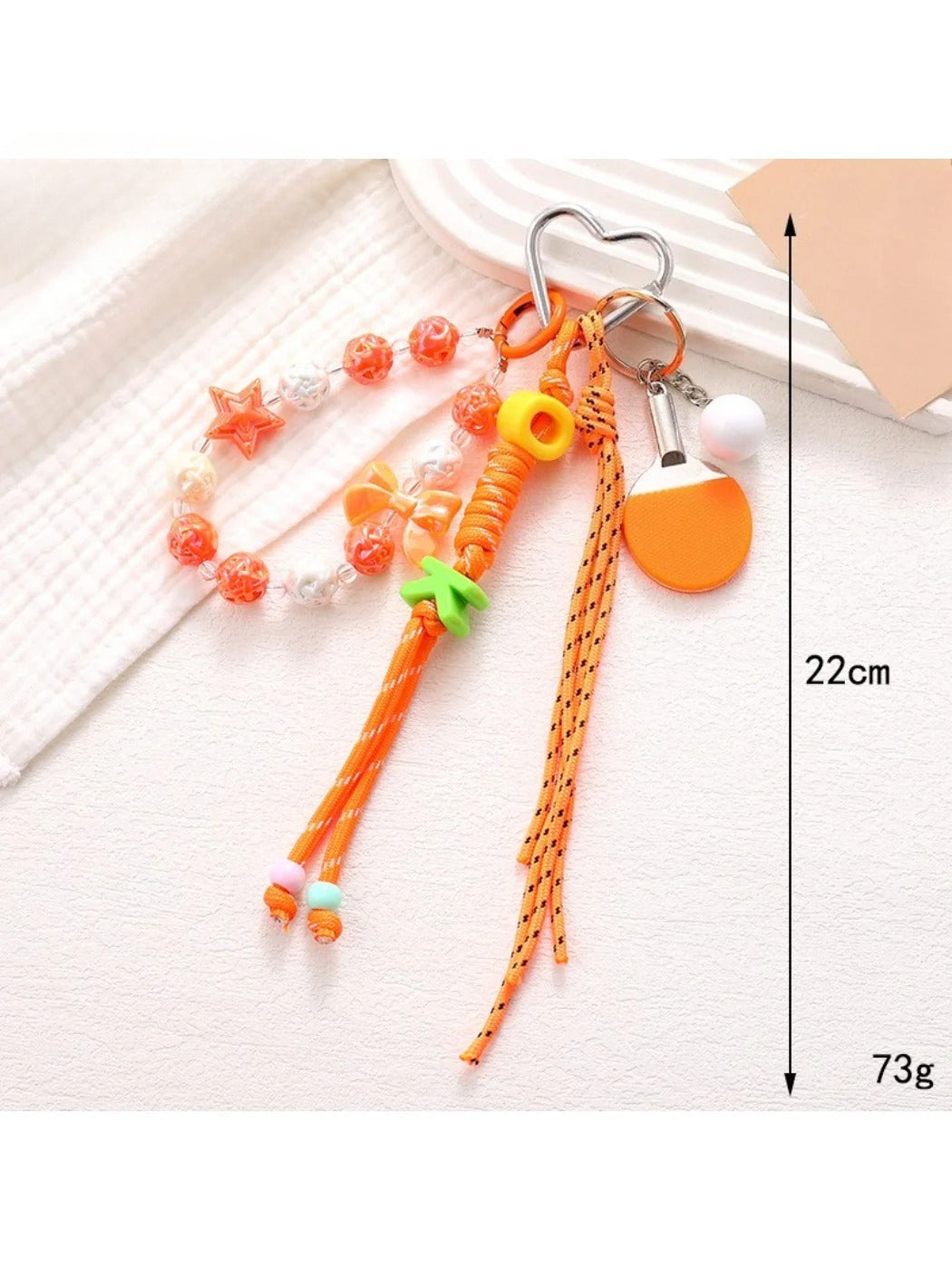 Keypus - Table Tennis Paddle-Shaped Keychain