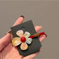 Beau - Glittering Small Floral Hair Clip