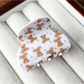 Beau - Sweet Printed Ring Acrylic Hair Claw Clip