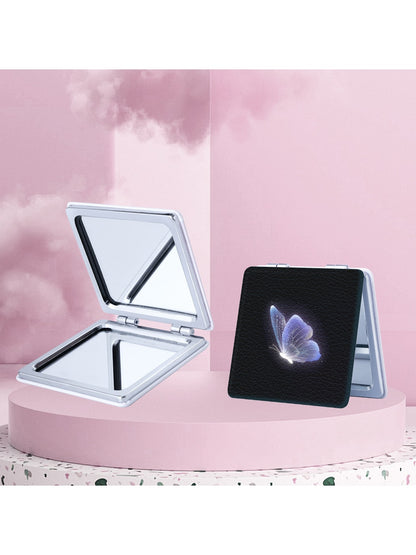 Mirroray - Butterfly Print Compact Vanity Mirror