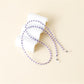 Velra - Minimalist Solid Color Beaded Eyeglass Strap