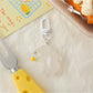 Keypus - Cute Solid Color Roast Duck Shaped Keychain