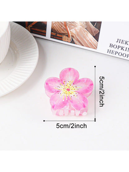 Beau - Elegant Floral Shaped Hair Claw Clip