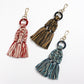 Keypus - Color Block Tassel Bag Charm