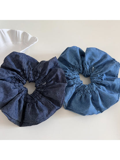 Gifty - Stretchy Denim Hair Ties
