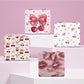 Mirroray - Minimalist Square Cherry Pattern Compact Mirror