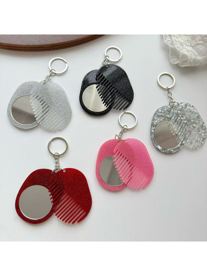 Keypus - Multi Functional Mirror Comb Keychain