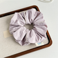 Gifty - Polyester Minimal Trim Detail Hair Scrunchie