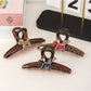 Beau - A Retro Puppy Print Claw Clip