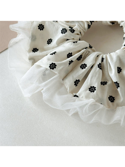 Gifty - Floral Lace Bow Hair Ties