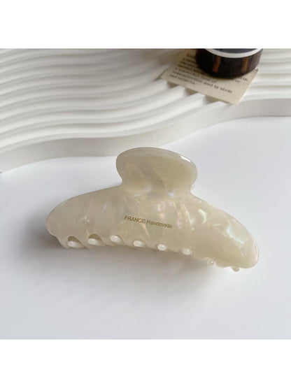 Beau - Retro Half Moon Shaped Hair Claw Clip