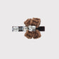 Beau - Cute Brown Bow Accent Side Barrette