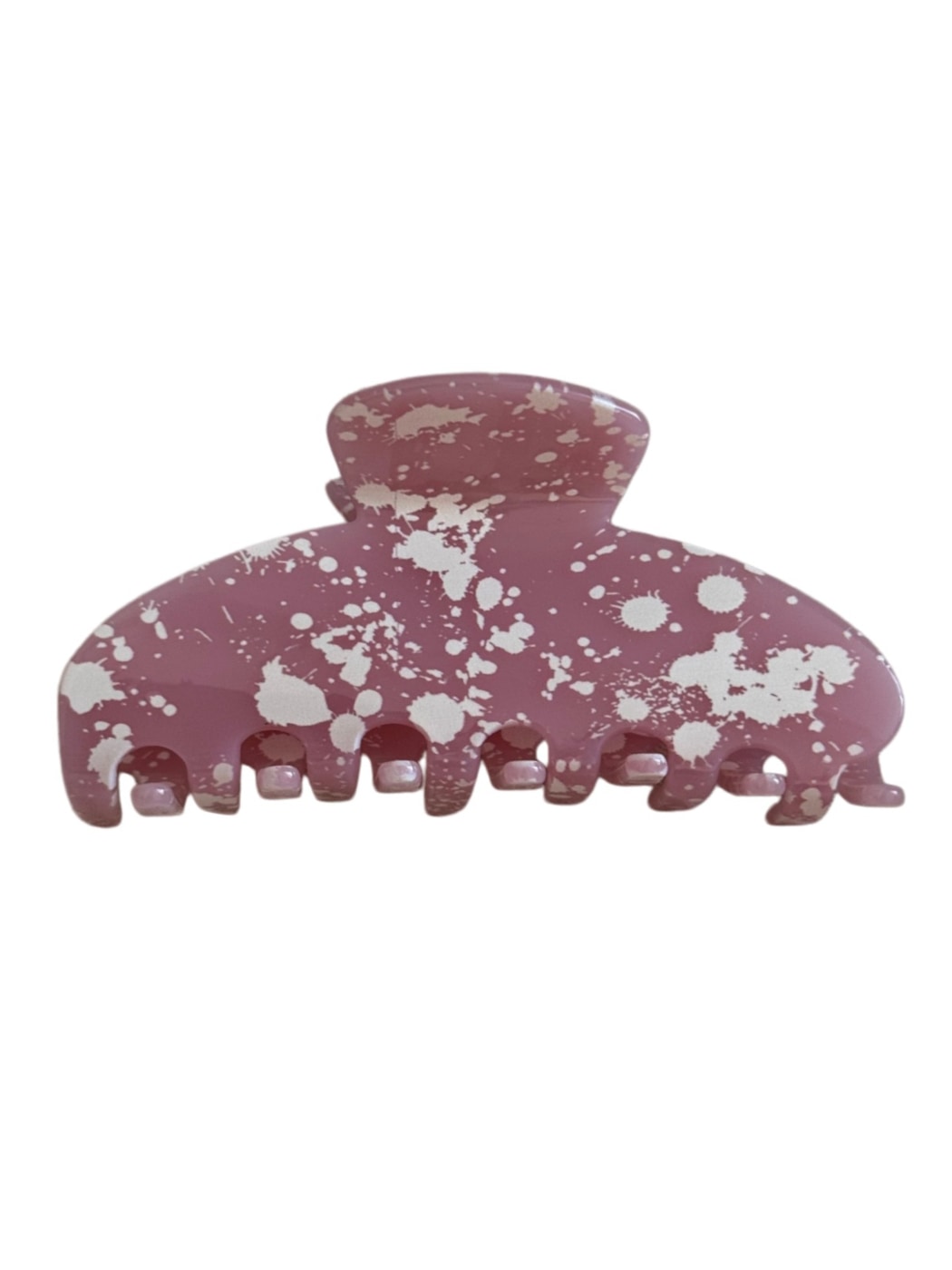 Beau - Irregular Fan Shaped Acetate Hair Claw Clip