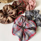 Gifty - Vintage Plaid Hair Tie
