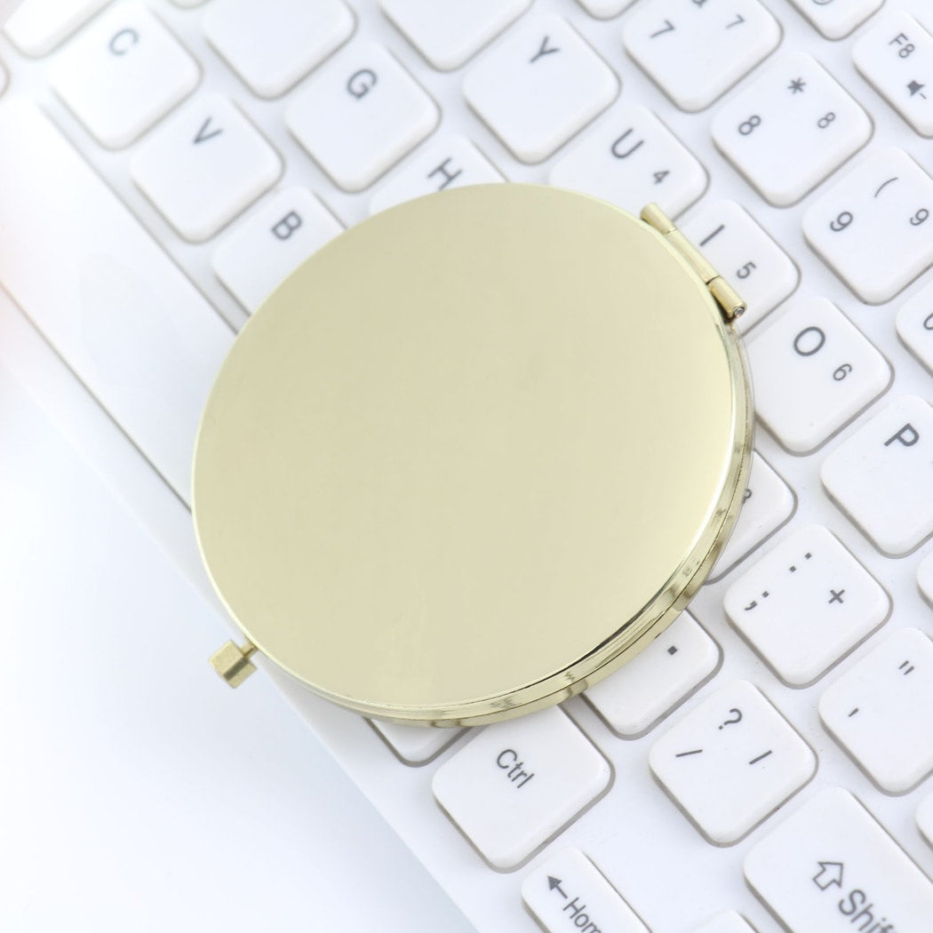 Mirroray - Pastel Toned Round Folding Mirror