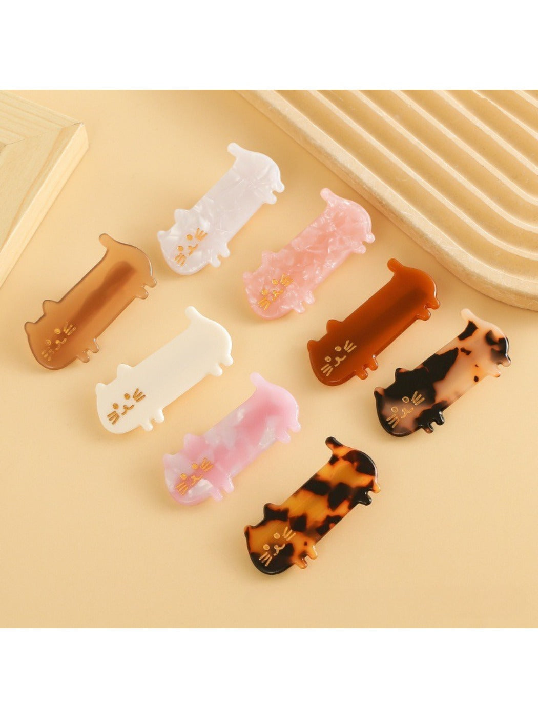 Beau - Whimsical Kitten Shaped Hair Clip