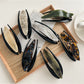 Beau - Line Detail Acetate Barrette Hair Clip