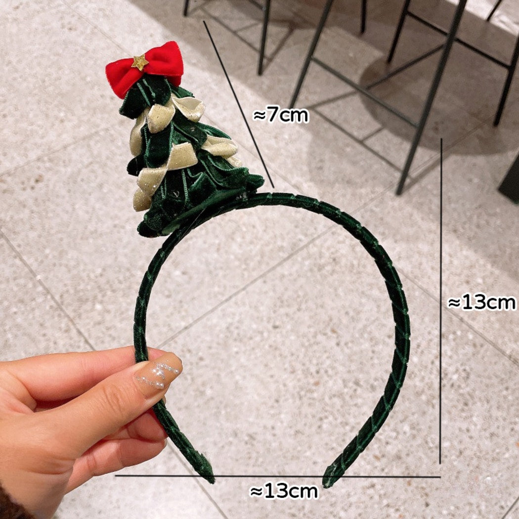 Gifty - Classic Christmas Tree Detail Hair Accessories