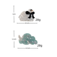 Beau - Swan Shape Acetate Hair Claw Clip