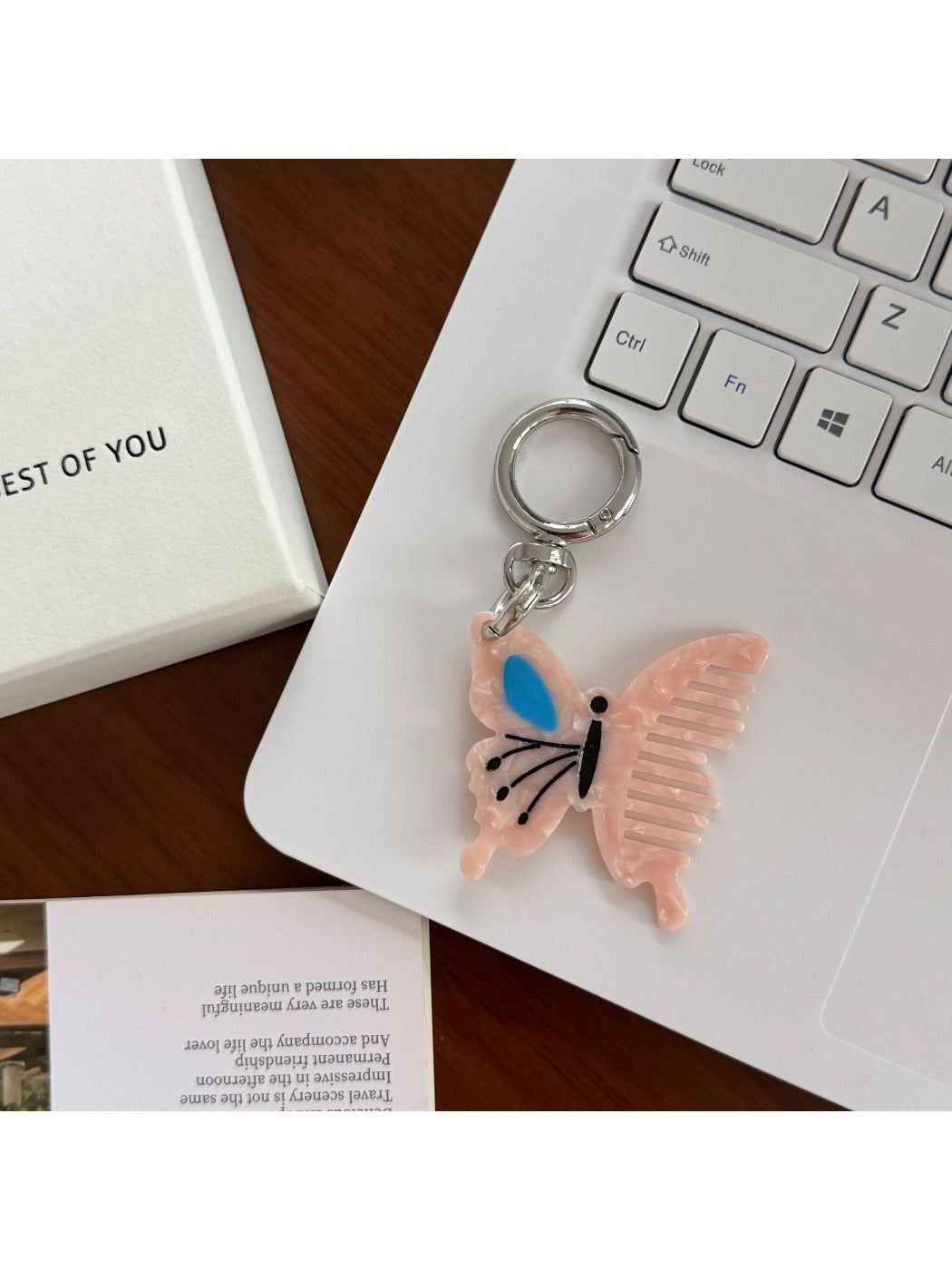 Keypus - Animal Shape Comb Bag Charm Keychain