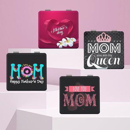 Mirroray - Rectangle Compact Glass Touch Up Makeup Mirror