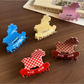 Beau - Rocking Horse Pattern Acetate Claw Clip
