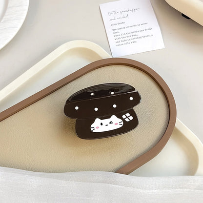 Beau - Cute Mushroom and Squirrel Style Claw Clip