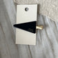 Beau - Geometric Triangle Acetate Alloy Hair Clip
