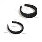 Gifty - Polka Dot Pleated Fabric Wide Edge Headband